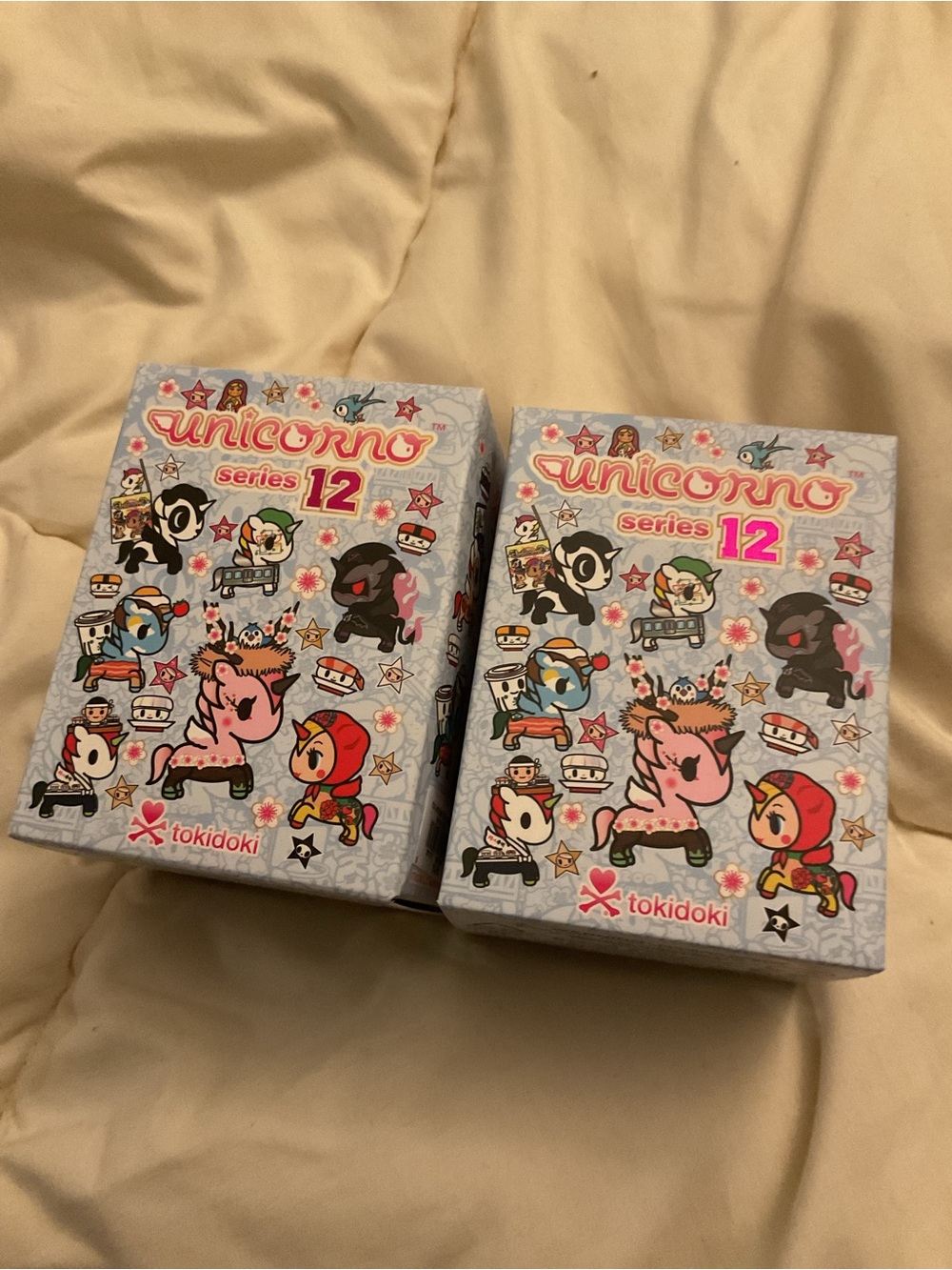 tokidoki Unicorno Series 12 Box Art- 2 mystery boxes